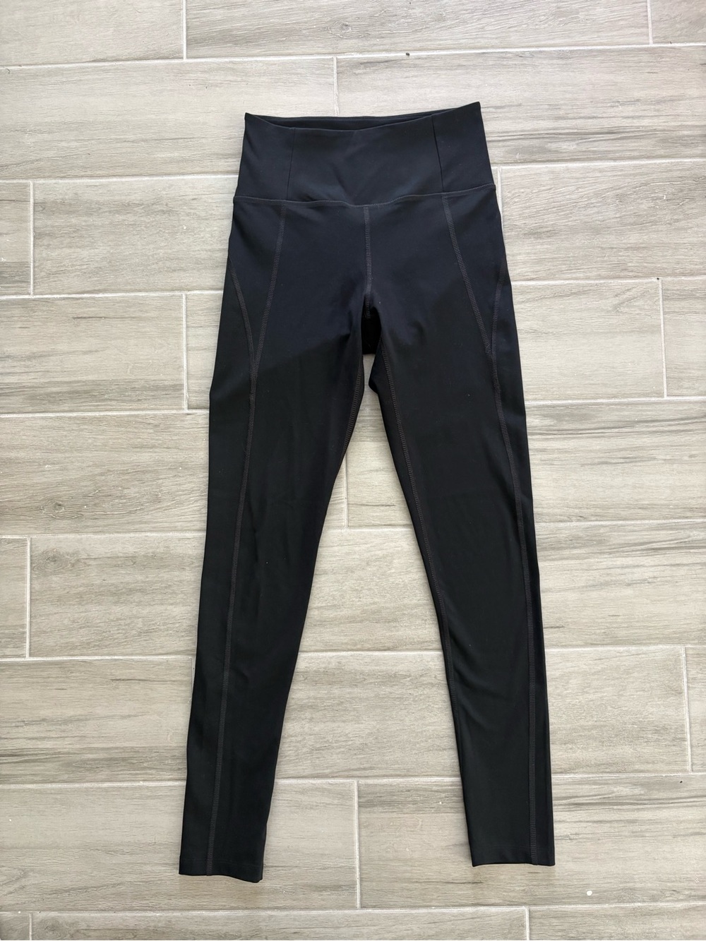 Girlfriend Collective Black Compressive High Rise Leggings - Small